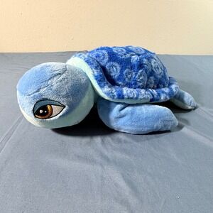 Blue Swirl Sea Turtle Plush Stuffed Animal Toy